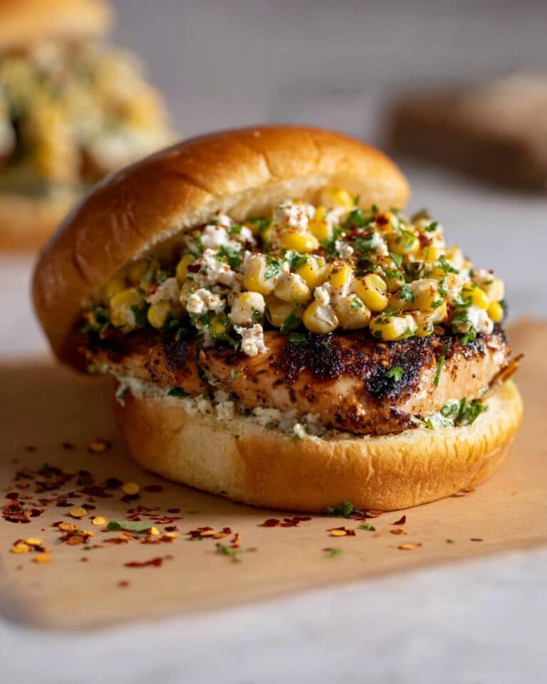 Grilled Chili Lime Chicken Sandwiches with Smoky Corn Salad Recipe