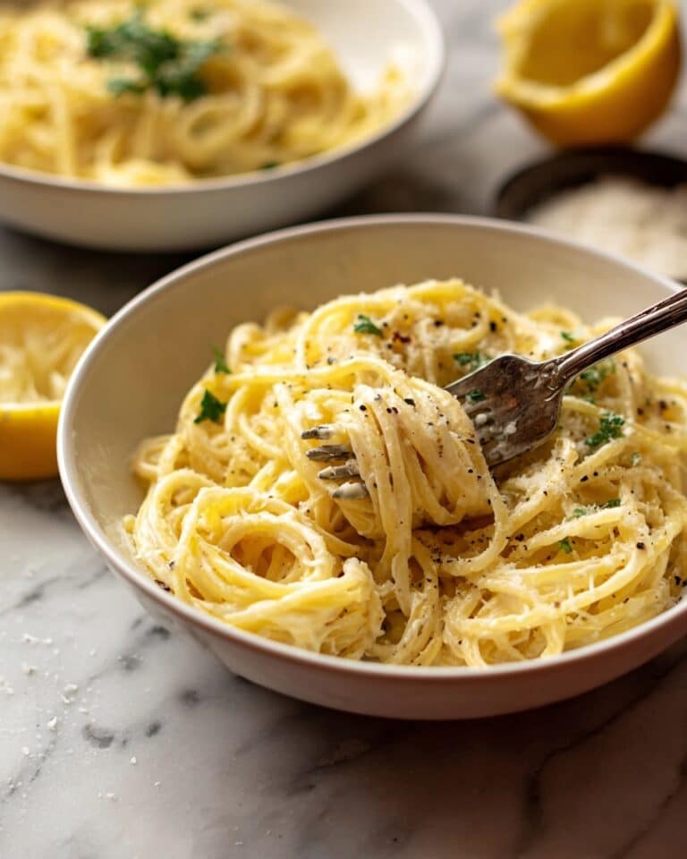 Creamy Lemon Pasta Recipe