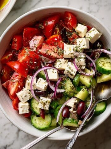 Vegan Greek Salad Recipe