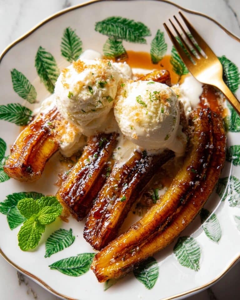 Fried Bananas with Cinnamon and Vanilla Recipe