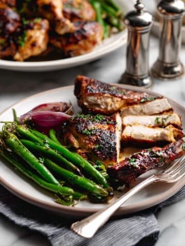 Buttermilk Marinade Grilled Chicken with Sriracha and Garlic Recipe