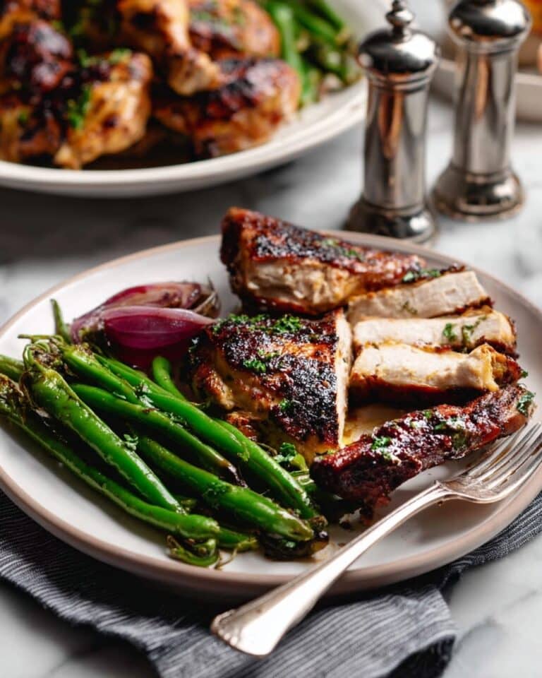 Buttermilk Marinade Grilled Chicken with Sriracha and Garlic Recipe