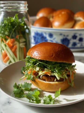 Banh Mi Turkey Burgers Recipe