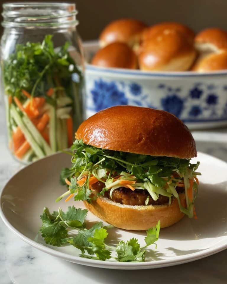 Banh Mi Turkey Burgers Recipe