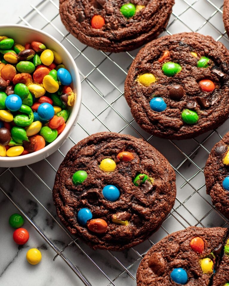 Chocolate M&M Cookies Recipe