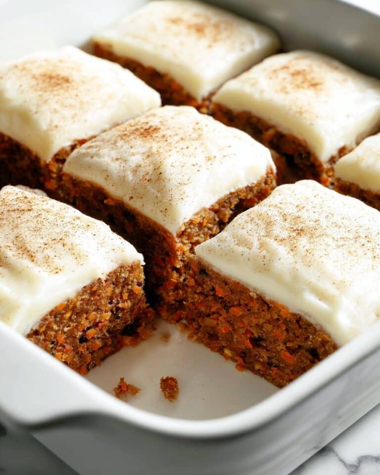 Carrot Cake Bars Recipe