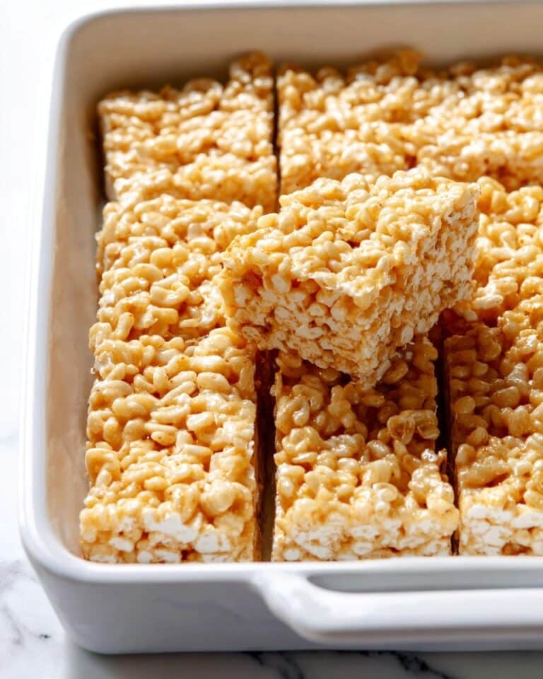 Next-Level Bourbon Brown Butter Toasted Rice Krispie Treats Recipe