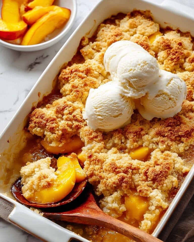 Perfect Peach Cobbler Recipe