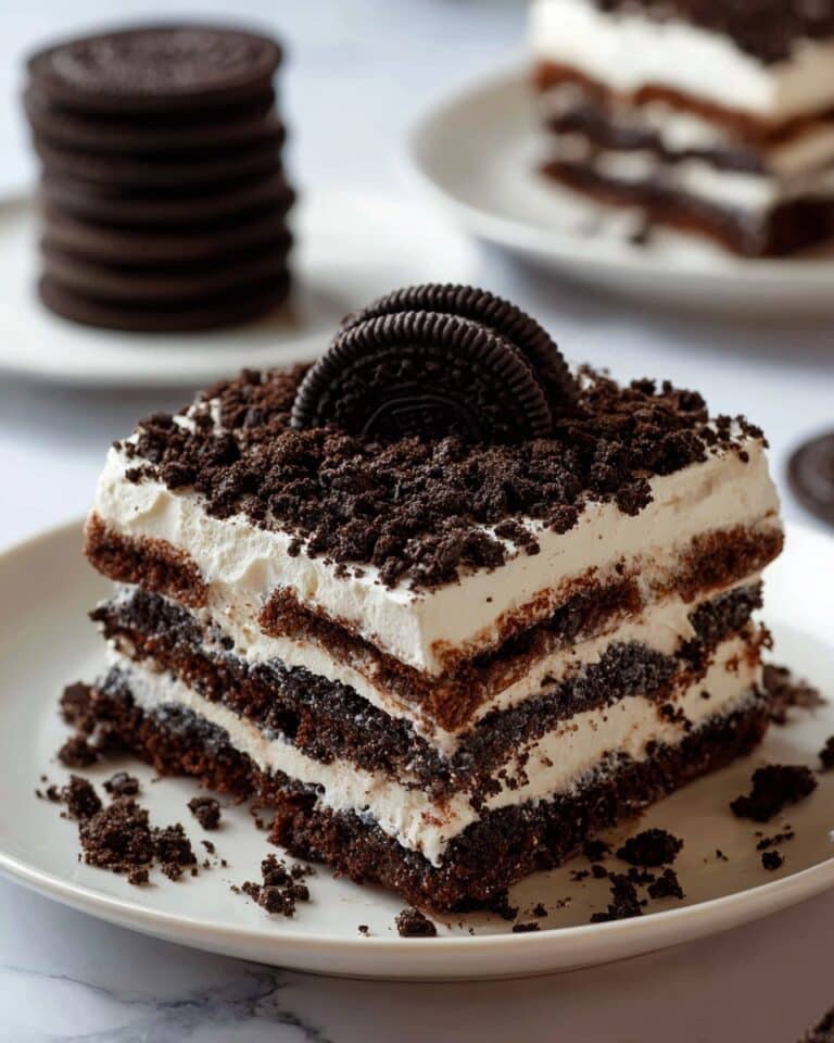 Oreo Icebox Cake Recipe