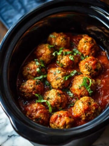Italian Chicken Meatballs Recipe