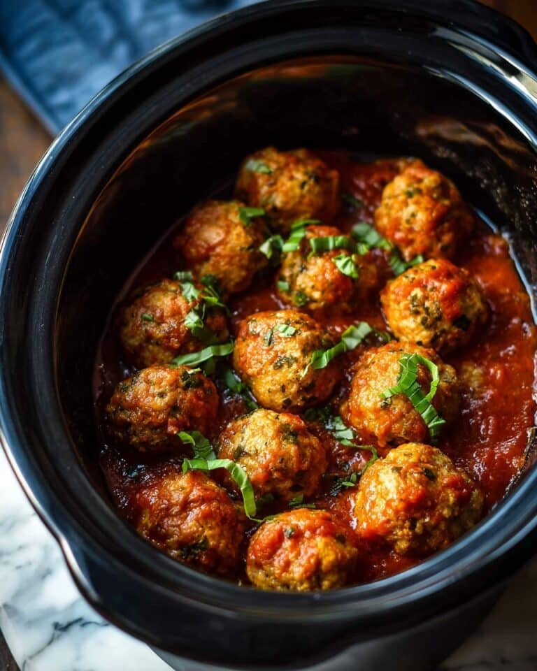 Italian Chicken Meatballs Recipe