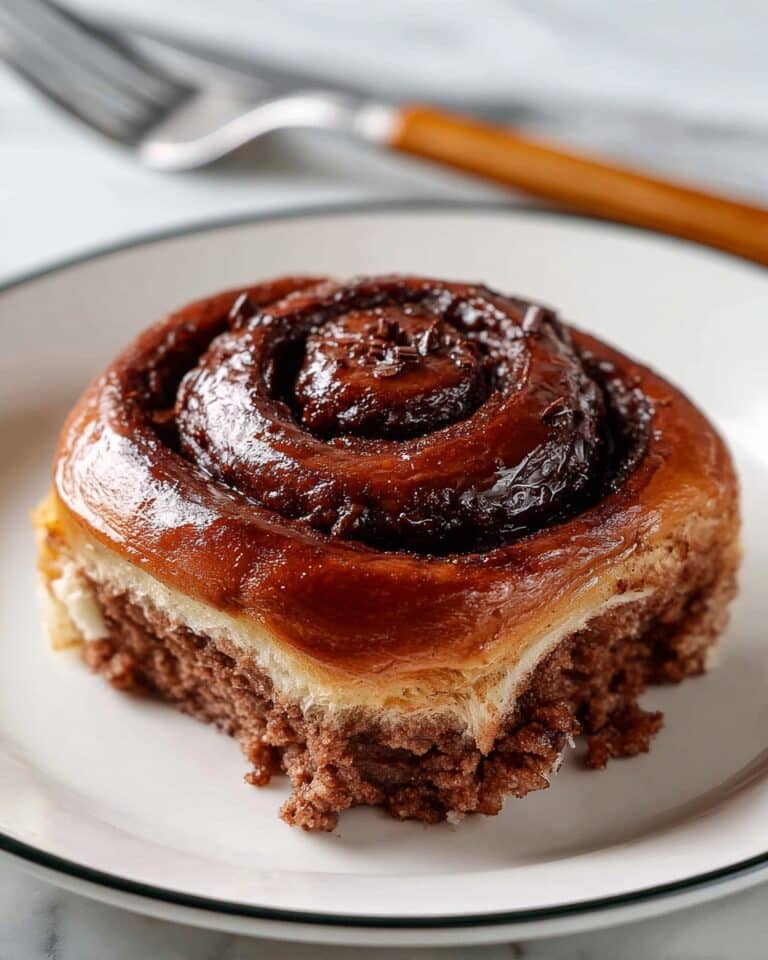 Triple Chocolate Cinnamon Rolls Recipe