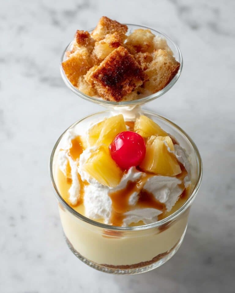 Creamy Pineapple Milkshake with Caramel and Cinnamon Recipe