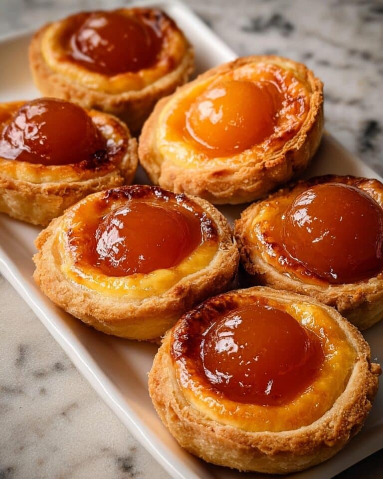 Individual Peach Tarte Tatin Recipe