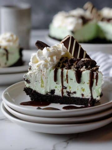 Mint Chocolate Chip Ice Cream Pie Recipe
