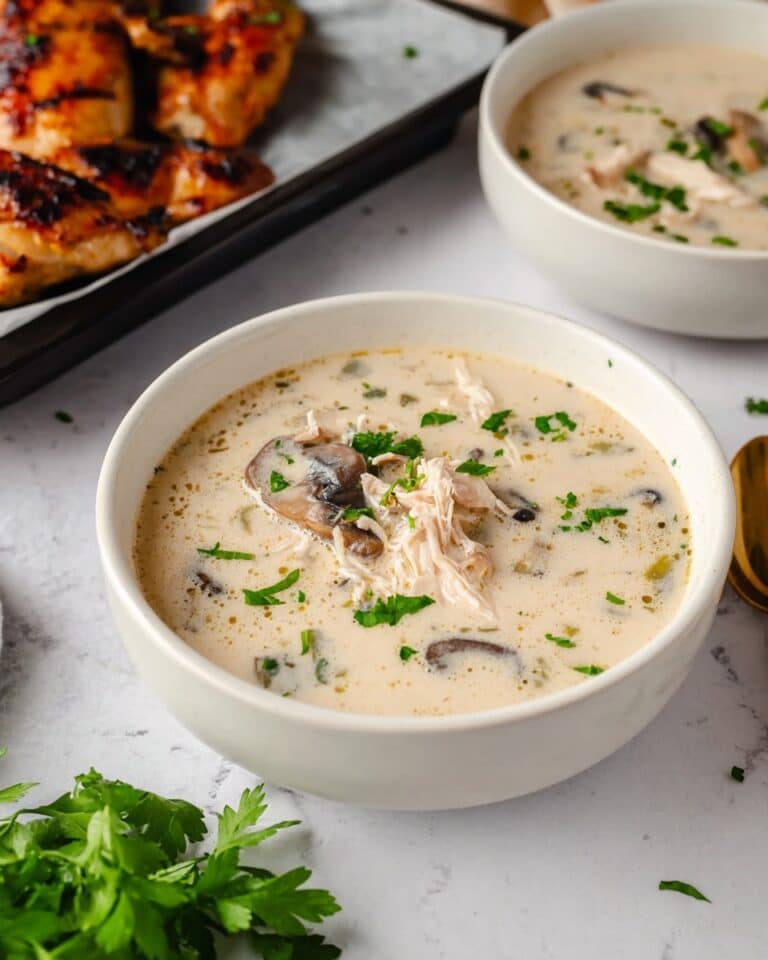 Rotisserie Chicken Mushroom Soup Recipe