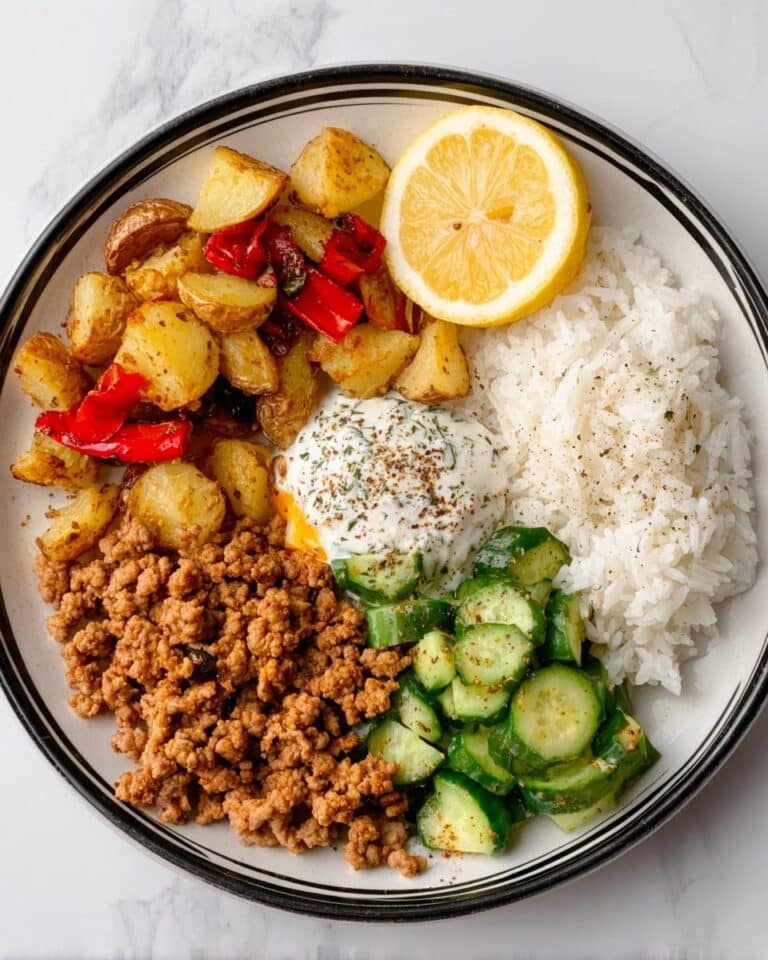 Ground Chicken Shawarma Bowls Recipe