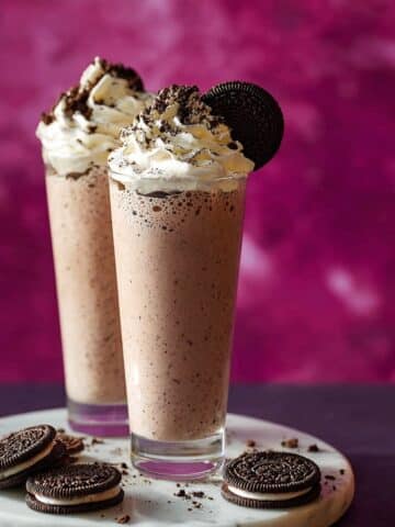 Ninja Creami Cookies and Cream Milkshake Recipe