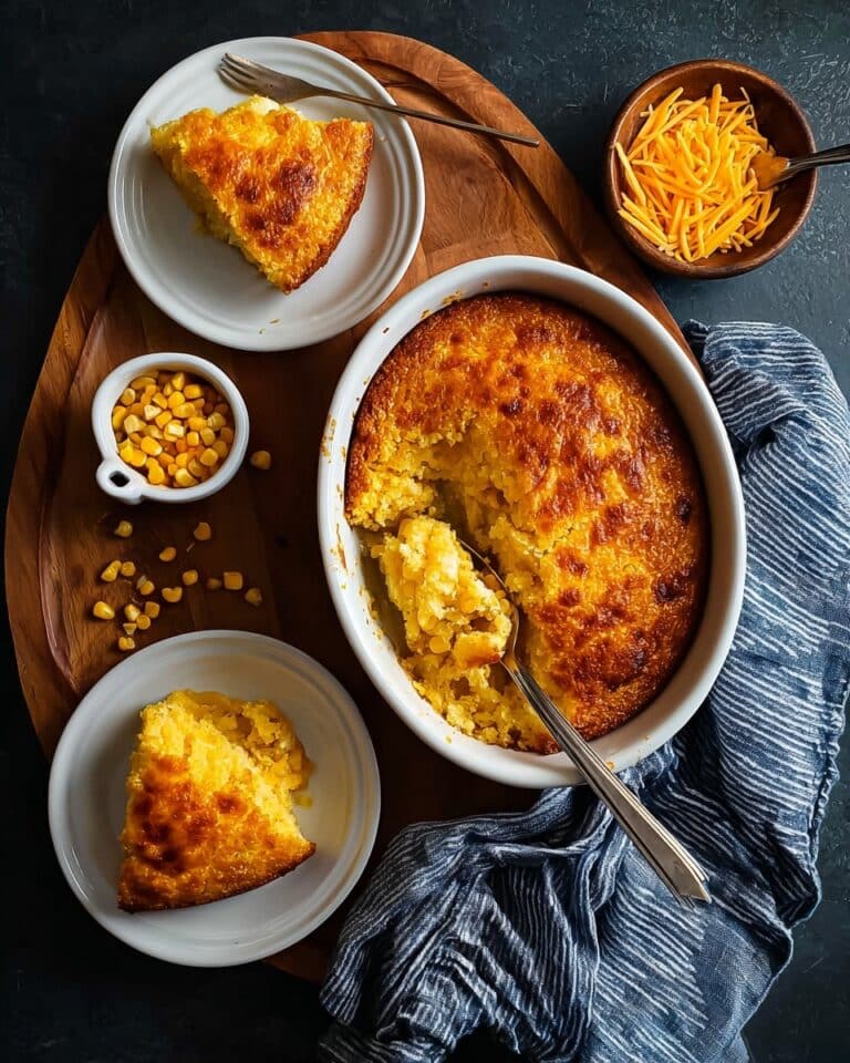 Cheesy Corn Casserole Recipe