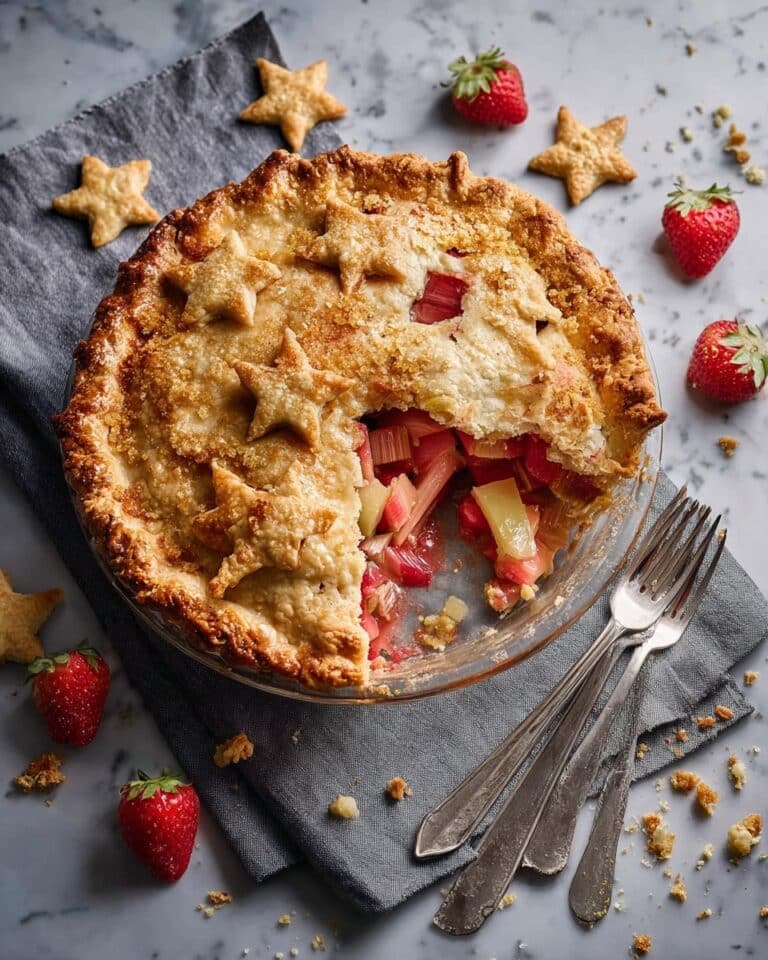 Strawberry-Rhubarb Pie Recipe