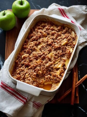 Snickerdoodle Apple Crisp Recipe