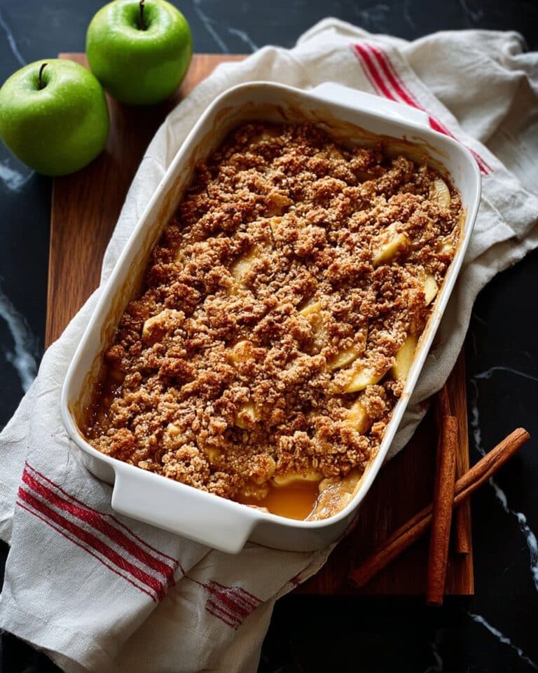Snickerdoodle Apple Crisp Recipe