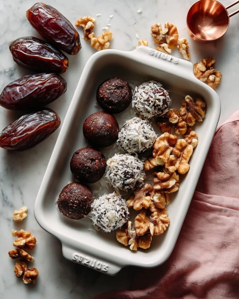 Peanut Butter Brownie Energy Balls Recipe