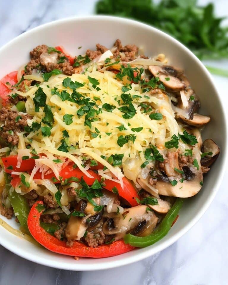 Keto Philly Cheesesteak Protein Bowls Recipe