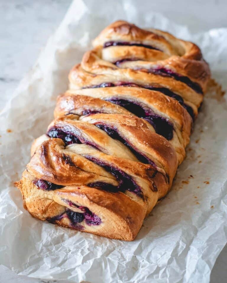 Blueberry Cream Cheese Babka Recipe