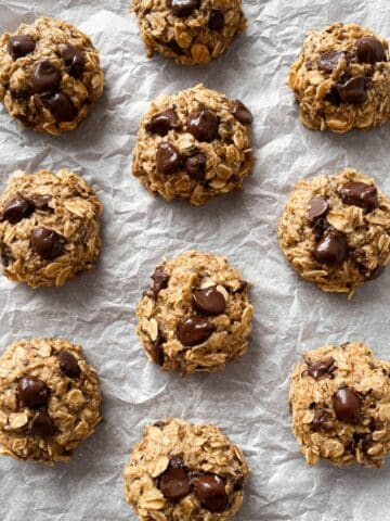 3 Ingredient Banana Oatmeal Cookies Recipe