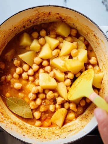 Chickpea and Hispi Cabbage Thai Curry Recipe
