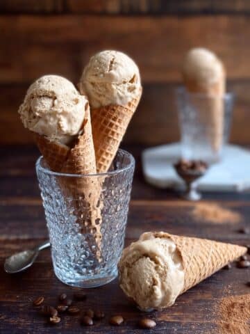 Homemade Dairy-Free Coffee Ice Cream Recipe