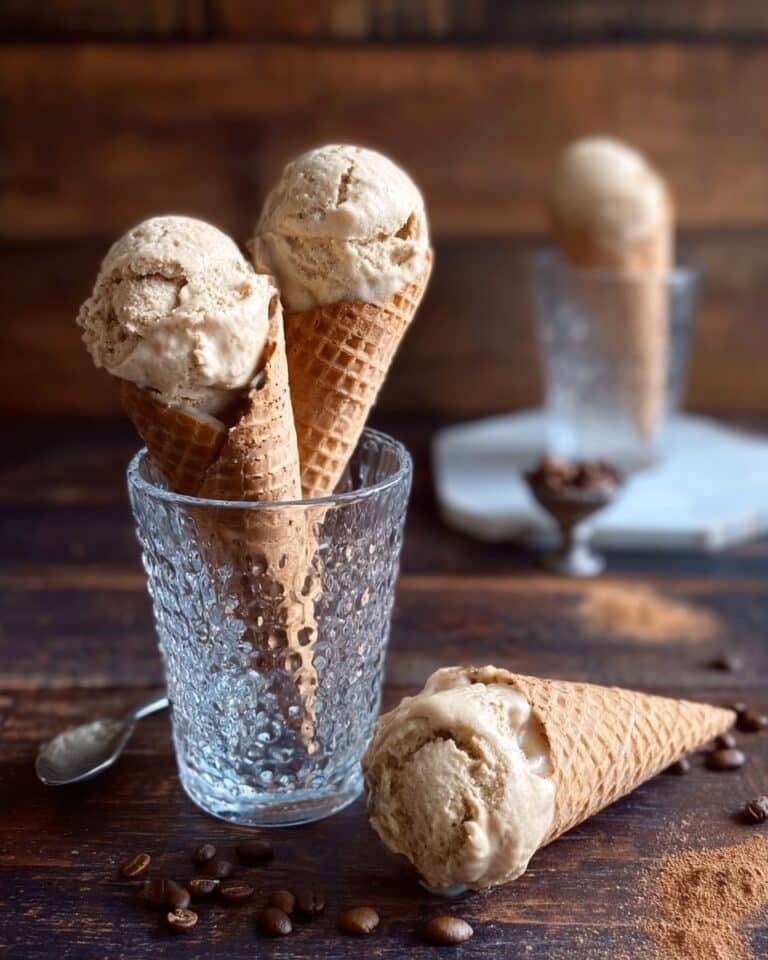 Homemade Dairy-Free Coffee Ice Cream Recipe