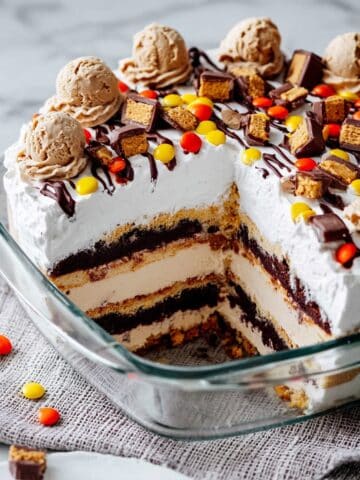 Peanut Butter Ice Cream Sandwich Cake Recipe