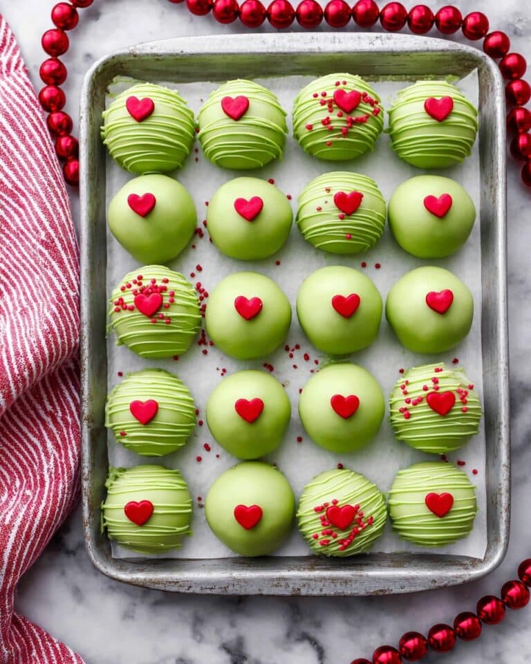 Grinch Oreo Balls Recipe