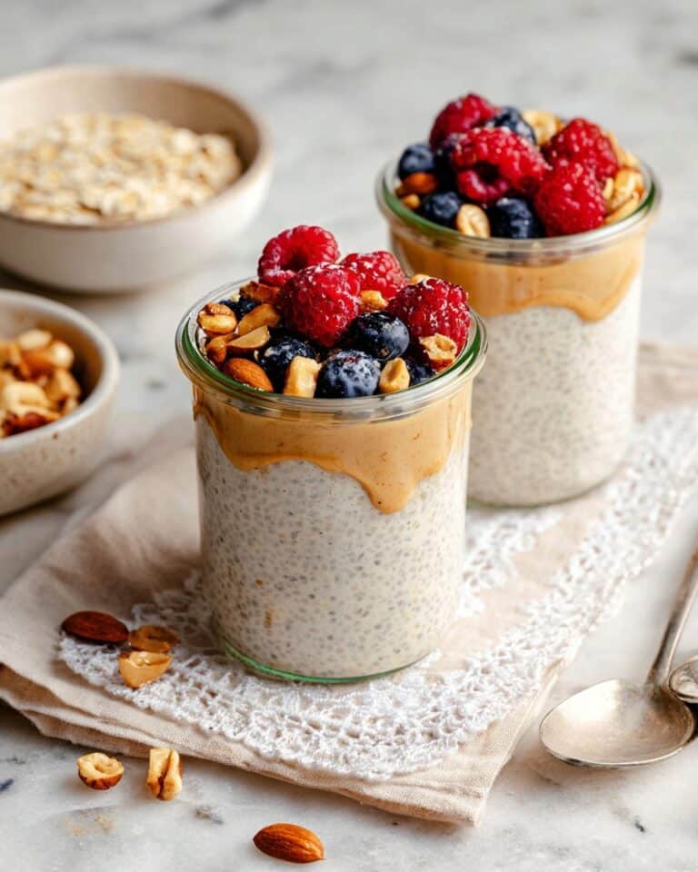 Peanut Butter Overnight Oats Recipe