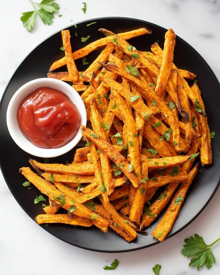 Healthy Baked Sweet Potato Fries Recipe