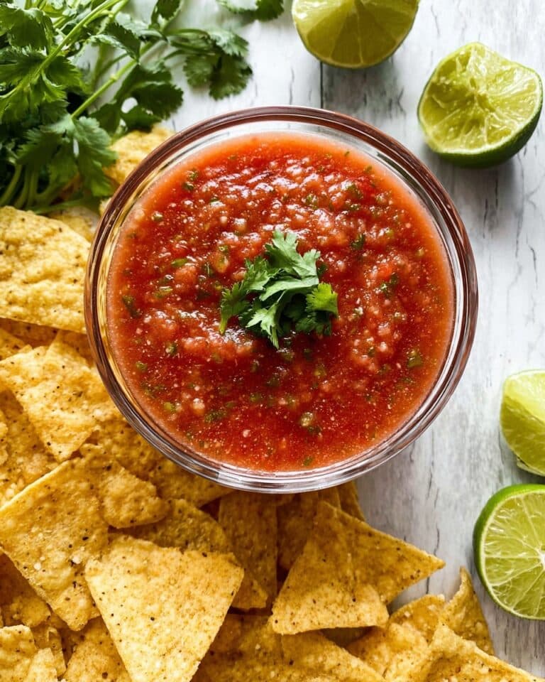 Homemade Fresh Garden Salsa Recipe