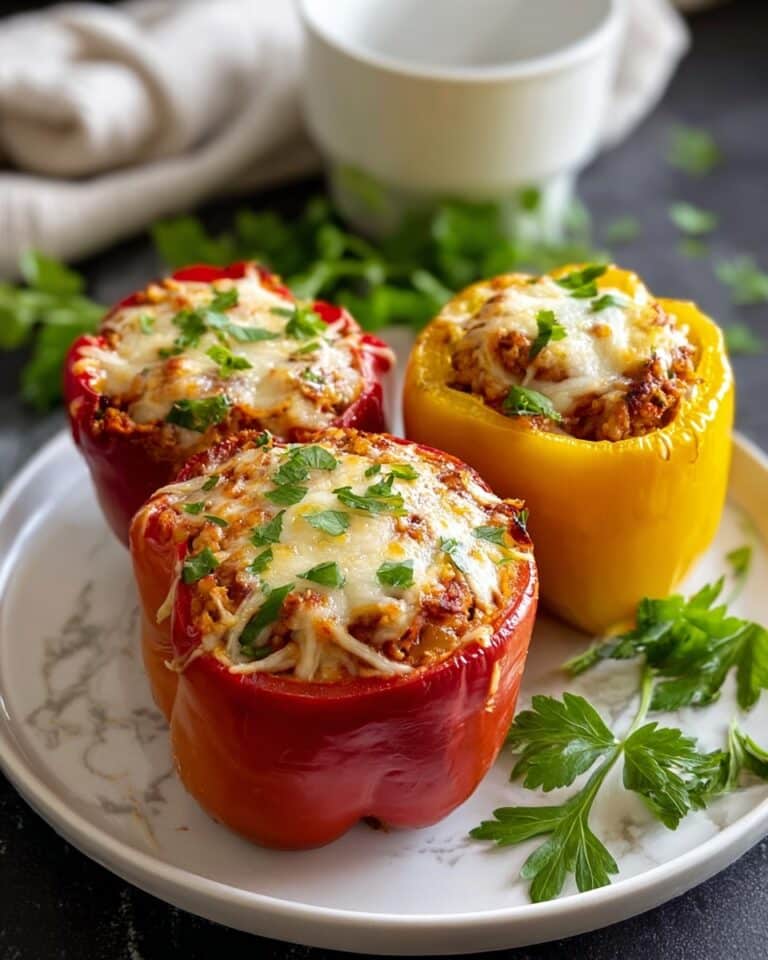 Ground Chicken Stuffed Peppers Recipe