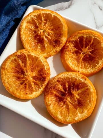 Oven Baked Oranges with Honey and Pumpkin Pie Spice Recipe