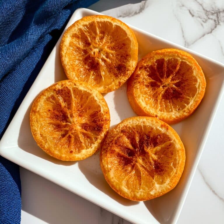 Oven Baked Oranges with Honey and Pumpkin Pie Spice Recipe