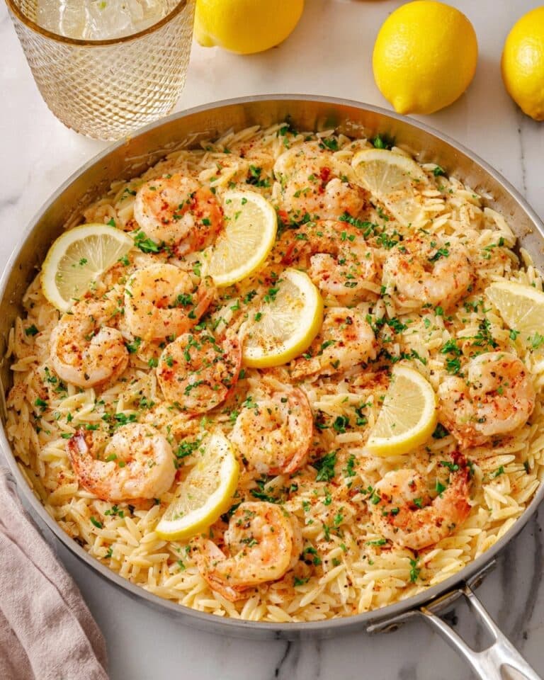 Shrimp Scampi Orzo Recipe