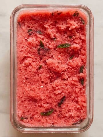 Blood Orange & Tarragon Granita Recipe