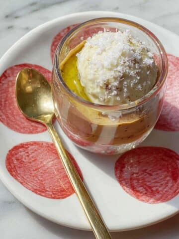 Oil Mousse With Cardamom Chantilly & Sea Salt Recipe