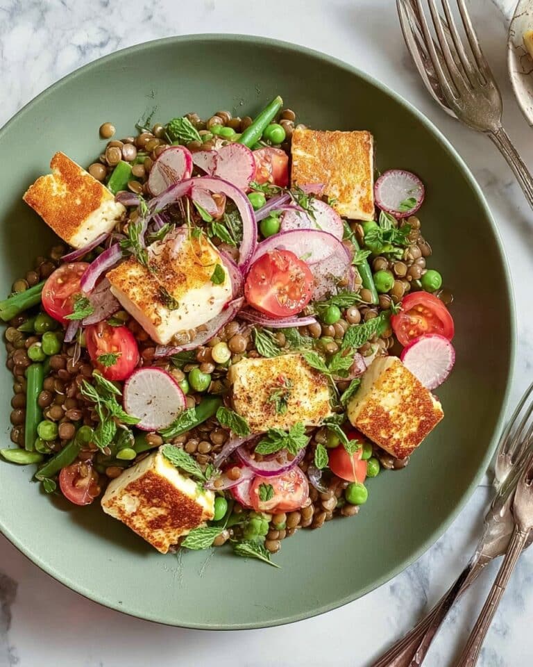 Za’atar Halloumi Couscous Salad Recipe