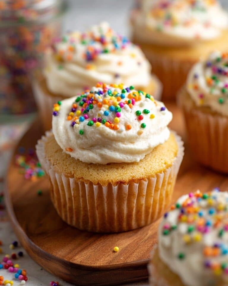 Almond Flour Vanilla Cupcakes Recipe