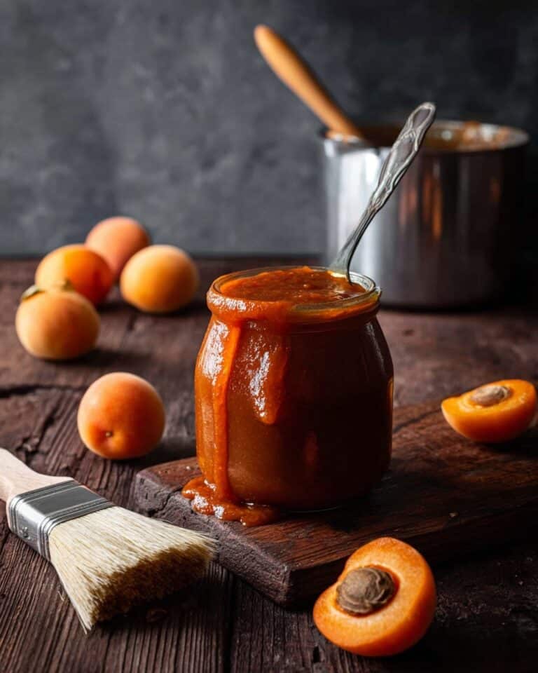 Tangy Apricot BBQ Sauce (for Grilling, Glazing & Dipping!) Recipe