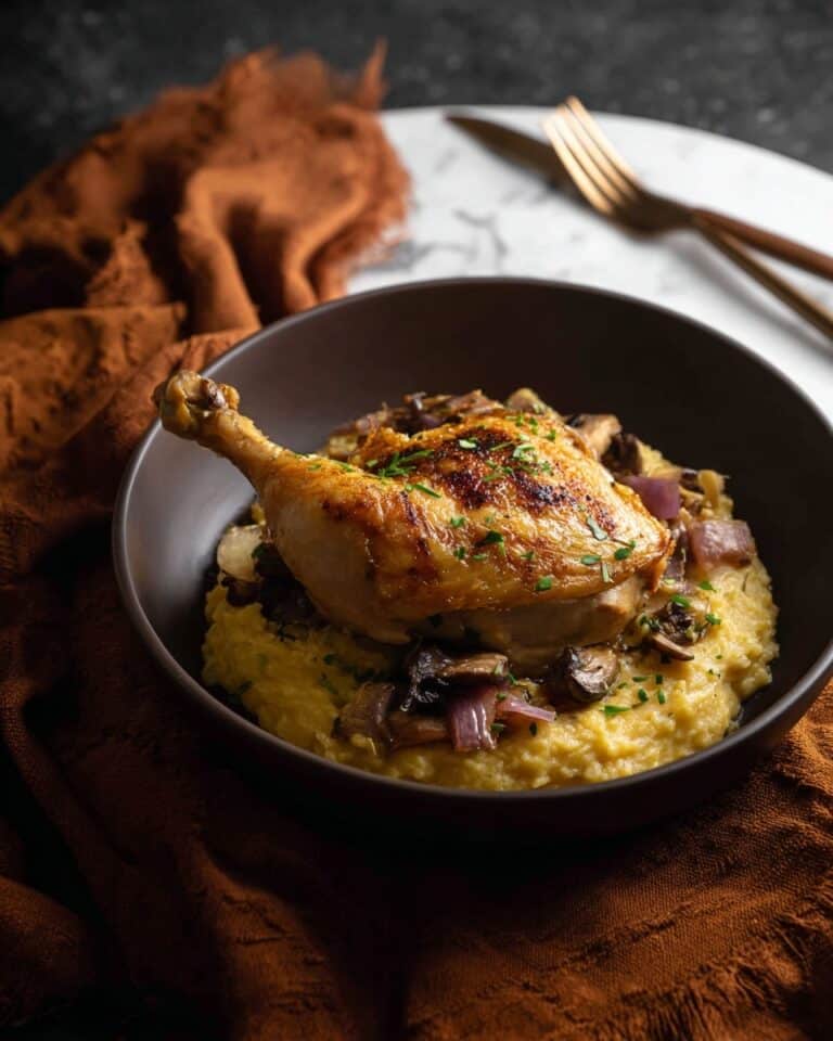 Coq au Vin Blanc (French Stewed Chicken in White Wine) Recipe
