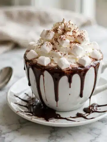 Hot Chocolate Mug Cake Recipe