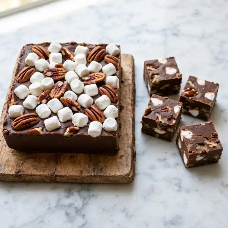 Rocky Road Fudge Recipe